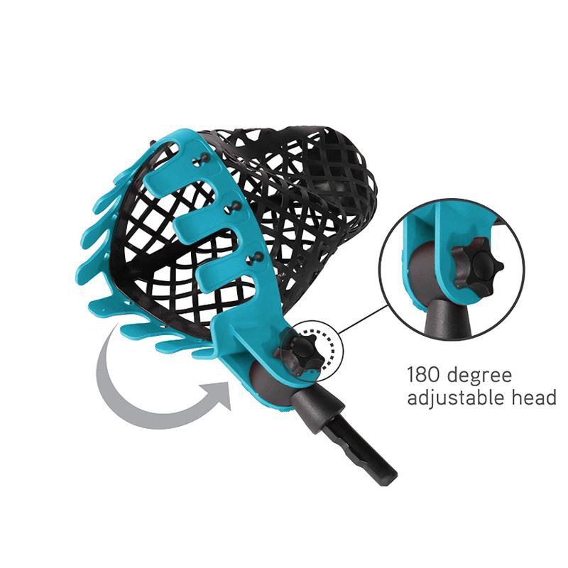 Telescoping fruit picker head